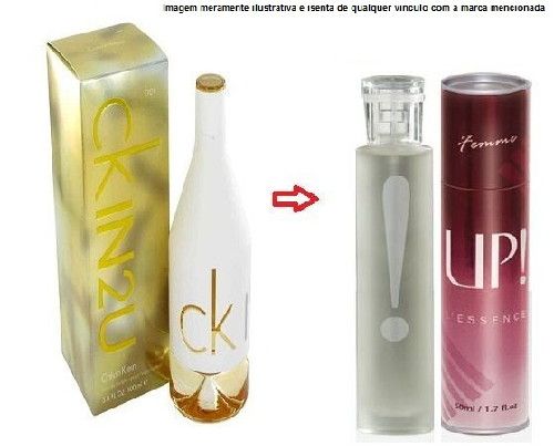 Perfume Feminino 50ml - UP! 36 - Ck in2u Her(*)